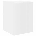 vidaXL Ensemble meuble TV Montage mural 4 Pièces Blanc Bois d'ingénierie