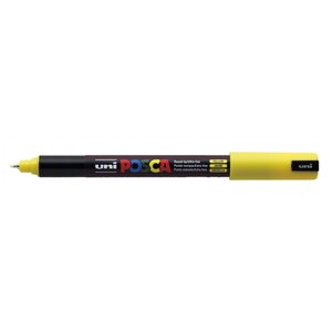 Marqueur pointe calibrée extra-fine pc1mr 0 7mm jaune x 12 POSCA