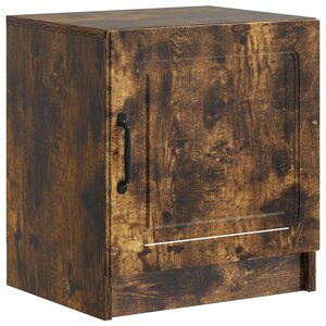 vidaXL Cabinet de chevet Chêne fumé 43 x 34 5 x 47 cm