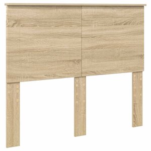 vidaXL Tête de lit Chêne Sonoma 120 cm Bois d'ingénierie