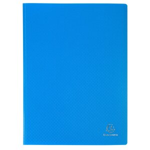 Protège-documents En Polypropylène Souple Opak 80 Vues - A4 - Couleurs Assorties - X 12 - Exacompta