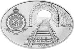 Pièce de monnaie en Argent 1 Dollar g 31.1 (1 oz) Millésime 2025 Famous Steam Locomotives PARROT