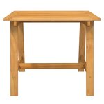 vidaXL Ensemble à manger de jardin 3 Pièces Bois d'acacia solide