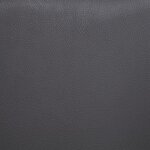 vidaXL Banc 139 5 cm Gris Similicuir