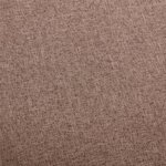 vidaXL Tabourets de bar lot de 2 taupe tissu