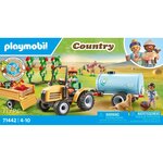 PLAYMOBIL 71442 - Fermier avec Tracteur et citerne - Country