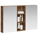 vidaXL Ensemble de Meubles de Salle de Bain 3 Pièces 80 x 10 5 x 50 cm