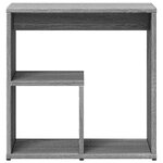 vidaXL Tables d'appoint 2 Pièces sonoma gris 50x30x50cm bois d'ingénierie