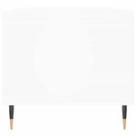 vidaXL Table basse Blanc 90x49x45 cm Bois d'ingénierie