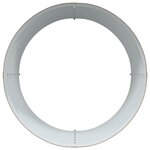 vidaXL Jardinière surélevée Marron 80 x 80 x 44 cm Acier