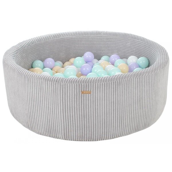 Piscine à balles 200 balles 90 cm violet  cappuccino  Menthe