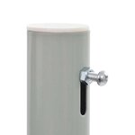 vidaXL Auvent latéral rétractable de patio 120 x 300 cm Gris