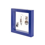 Cadre Nimbus Eco pour objets de collections. Couleur - Bleu