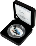 Pièce de monnaie en Argent 1 Dollar g 31.1 (1 oz) Millésime 2025 Famous Steam Locomotives PARROT