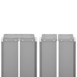 vidaXL Auvent latéral rétractable de patio 140x1200 cm Noir