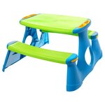 vidaXL Banc de pique-nique pour enfants 89 5x84 5x48 cm Polypropylène