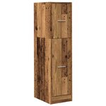 vidaXL Armoire d'apothicaire vieux bois 30x41x118 cm bois d'ingénierie