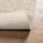vidaXL Tapis ZIZUR crème 200x290 cm aspect de jute intérieur extérieur