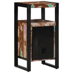 vidaXL Ensemble de mobilier de salle de bain 4 Pièces Bois Recyclé Solide