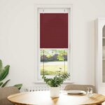 vidaXL Store plissé rouge bordeaux 45x100 cm largeur du tissu 44 4 cm