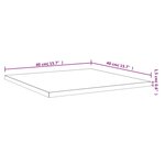 vidaXL Panneaux de bibliothèque 8 Pièces noir brillant bois d’ingénierie