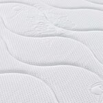 vidaXL Matelas à ressorts bonnell moyen 160x200 cm