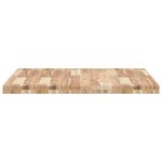 vidaXL Dessus de table carré 80x80x4 cm bois massif d'acacia