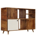 vidaXL Buffet 118 x 35 x 70 cm Bois solide de Sesham