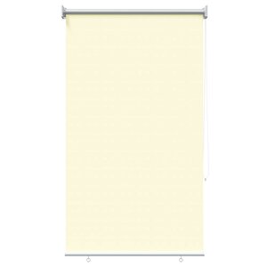 vidaXL Store roulant extérieur protection UV Crème Polyester