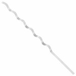 vidaXL Tuteurs spirales pour plantes 5 Pièces Argent 150 cm