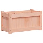 vidaXL Jardinières 2 Pièces bois massif douglas