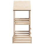 vidaXL Lit superposé sans matelas 90x190 cm bois de pin massif