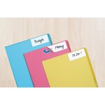 Etui de 960 Étiquettes 'Movables' 19 x 27 mm  manuelle  blanc  sur 32 feuilles HERMA