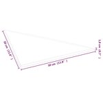 vidaXL Panneaux muraux 12 Pièces Rouge bordeaux 30x30 cm Tissu 0 54 m²