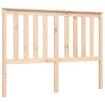 vidaXL Cadre de lit sans matelas bois massif