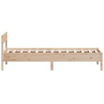vidaXL Cadre de lit sans matelas 100x200 cm bois massif de pin