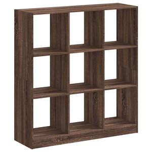 vidaXL Bibliothèque chêne marron 102x32x108 cm bois d'ingénierie