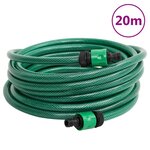 vidaXL Tuyau de piscine vert 20 m PVC