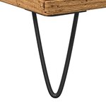 vidaXL Buffet vieux bois 104x35x70 cm bois d’ingénierie