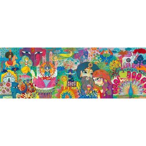 Djeco DJ07649 - Puzzle gallery Magic India 1000 pièces