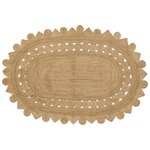 vidaXL Tapis Marron 205 x 305 cm Jute