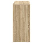 vidaXL Table basse Chêne Sonoma 102 x 35 x 75 cm Bois d'ingénierie