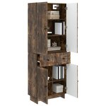 vidaXL Ensemble de Meubles 2 Pièces 66 x 34 5 x 90 cm Bois d'ingénierie