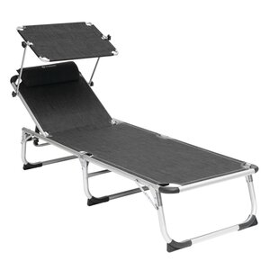 Outwell Chaise pliable Victoria noir et gris