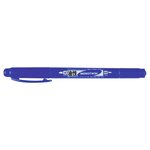 Marqueur Permanent MONO twin 0 8 et 0 4 mm Bleu TOMBOW