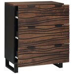 vidaXL Buffet 60x33 5x75 cm en bois massif de mangue