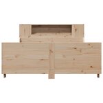 vidaXL Cadre de lit sans matelas 140x190 cm bois de pin massif