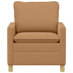 vidaXL Canapé Beige 76 x 81 x 87 5 cm Tissu