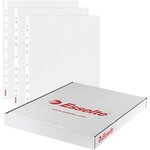 Sachet de 100 pochettes perforées Economy A5 PP grainée 0 05 mm Transparentes ESSELTE