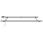 vidaXL Auvent Rétractable Blanc 300 x 250 cm tissu